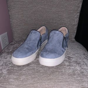 Steve Madden Glaammar Zip Platform Sneakers